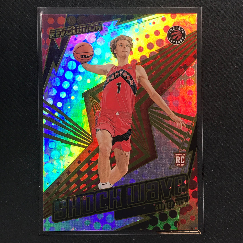2023-24 Revolution Gradey Dick Shock Wave Rookie Base #12