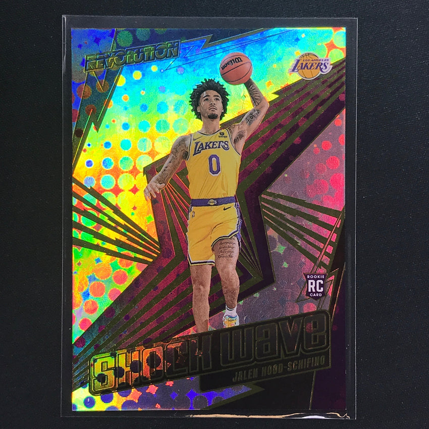 2023-24 Revolution JALEN HOOD-SCHIFINO Shock Wave Rookie Base #13