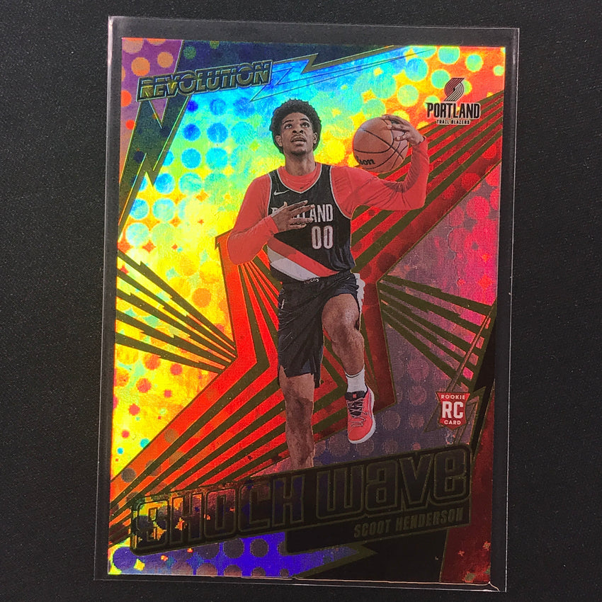 2023-24 Revolution SCOOT HENDERSON Shock Wave Rookie Base #14