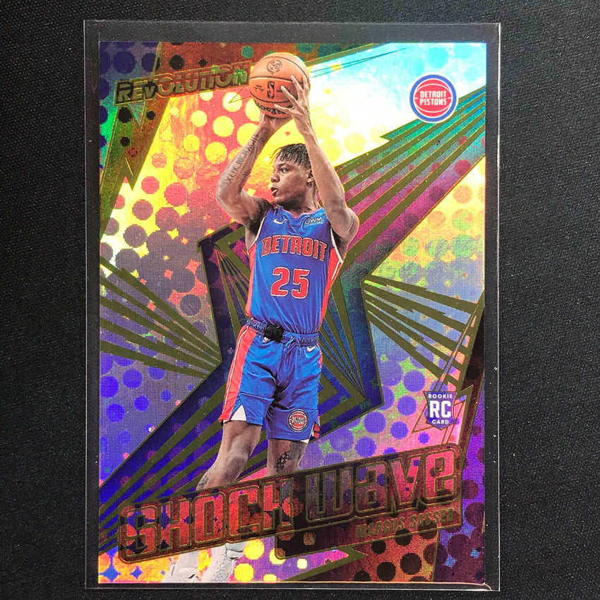 2023-24 Revolution Marcus Sasser Shock Wave Rookie Base #18