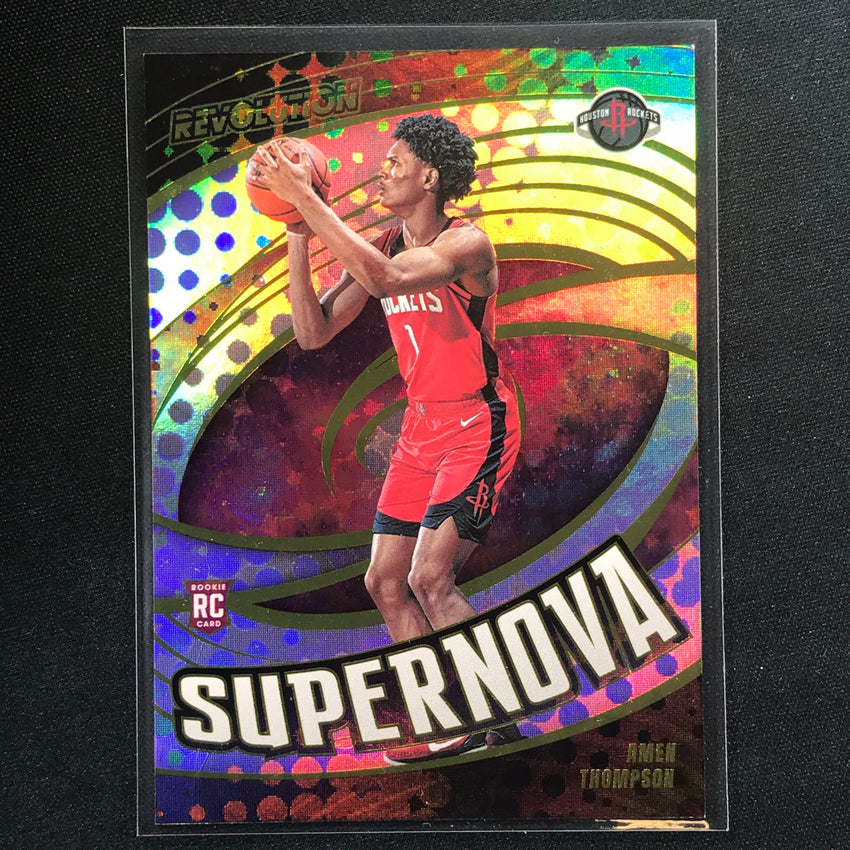 2023-24 Revolution Amen Thompson Supernova Rookie Base #7