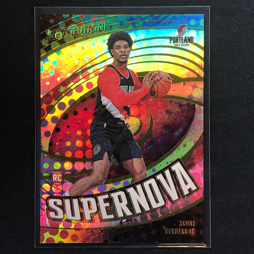 2023-24 Revolution Scoot Henderson Supernova Rookie Base #9