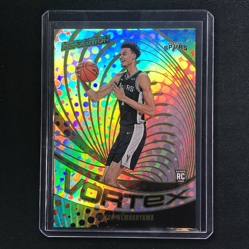 2023-24 Revolution Victor Wembanyama Vortex Rookie Base No 1
