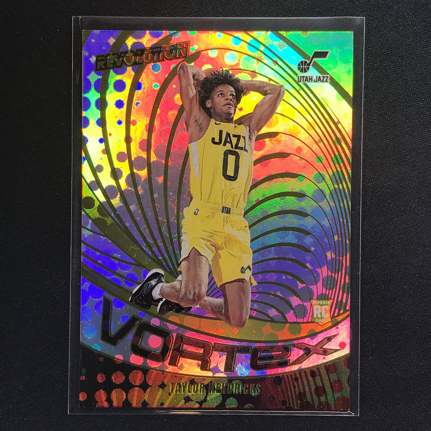 2023-24 Revolution Taylor Hendricks Vortex Rookie Base #10