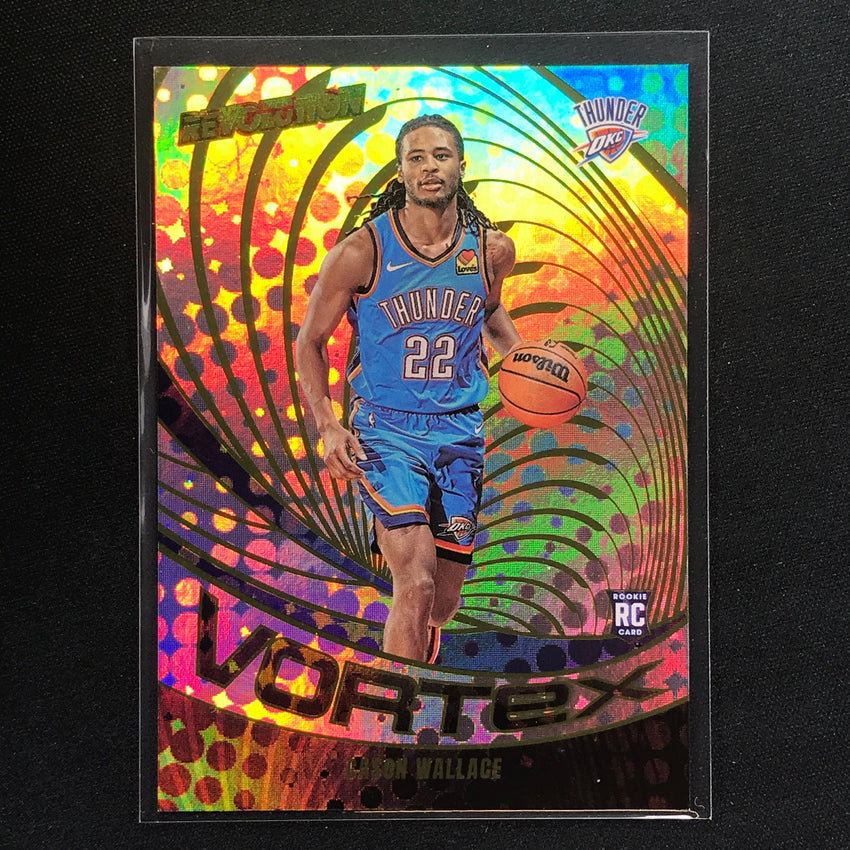 2023-24 Revolution Cason Wallace Vortex Rookie Base #17