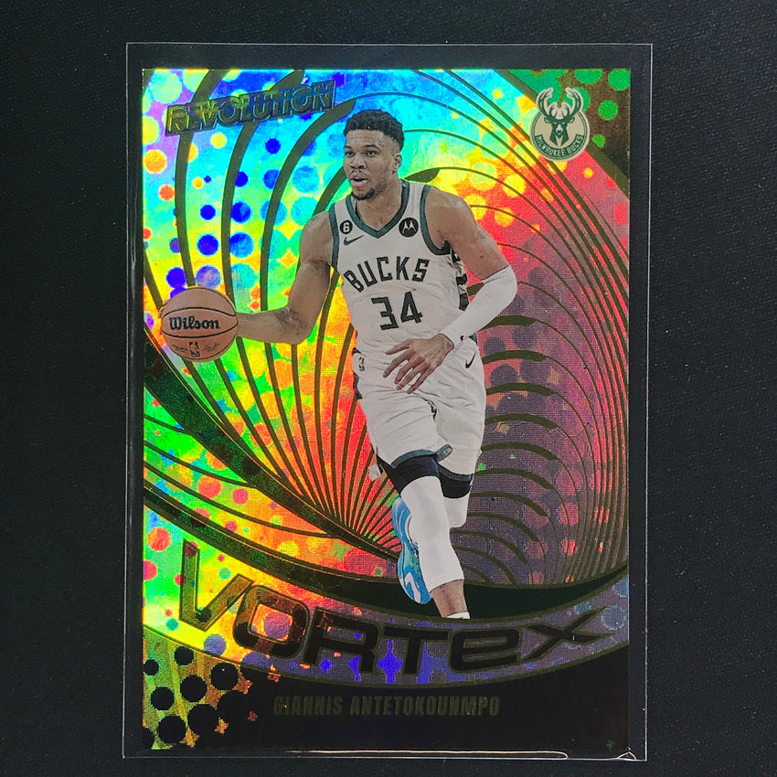 2023-24 Revolution Giannis Antetokounmpo Vortex Base #27
