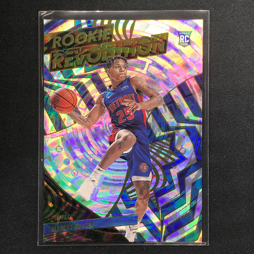 2023-24 Revolution Marcus Sasser Rookie Revolution Fractal #7