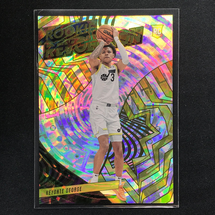 2023-24 Revolution Keyonte George Rookie Revolution Fractal #8