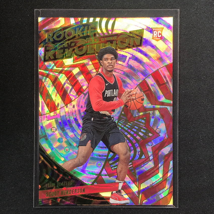 2023-24 Revolution SCOOT HENDERSON Rookie Revolution Fractal #11
