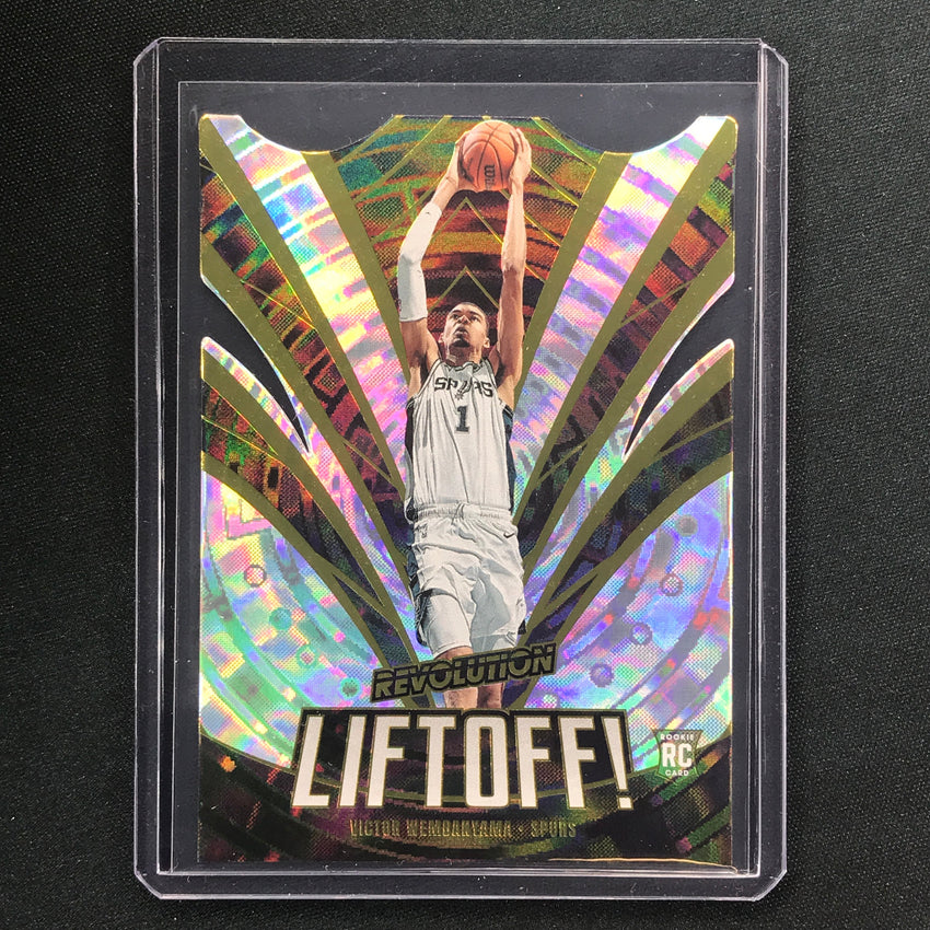2023-24 Revolution VICTOR WEMBANYAMA Liftoff! Rookie Fractal #6