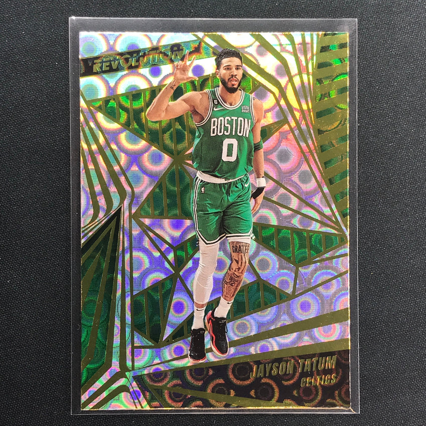 2023-24 Revolution Jayson Tatum Base Groove No 35