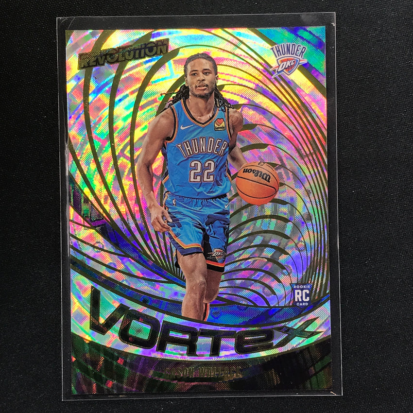 2023-24 Revolution Cason Wallace Vortex Rookie Fractal #17