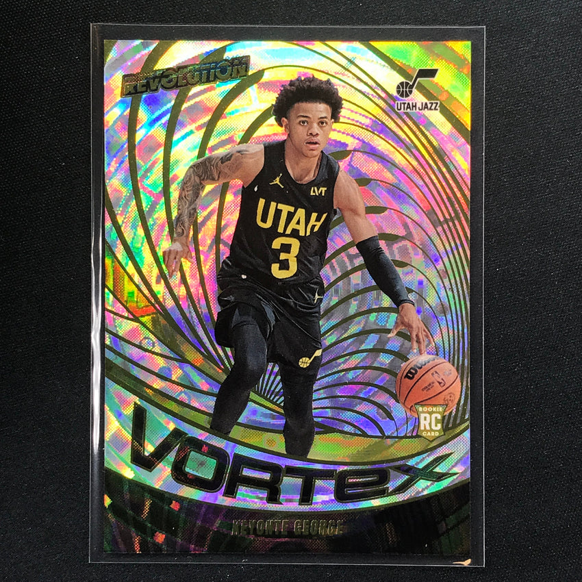 2023-24 Revolution Keyonte George Vortex Rookie Fractal #20