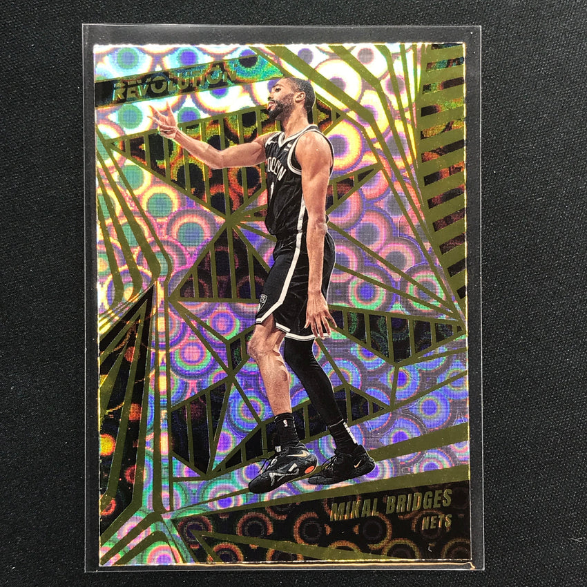 2023-24 Revolution Mikal Bridges Base Groove #38