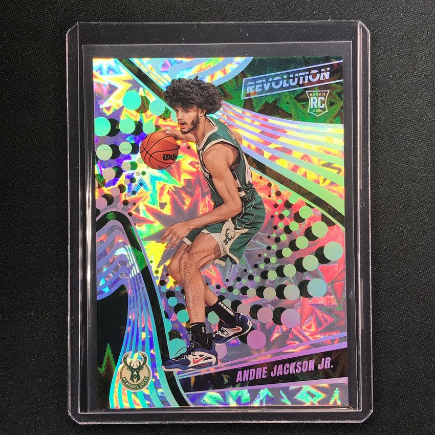 2023-24 Revolution Andre Jackson Jr. Rookie Base Impact 65/149 #136