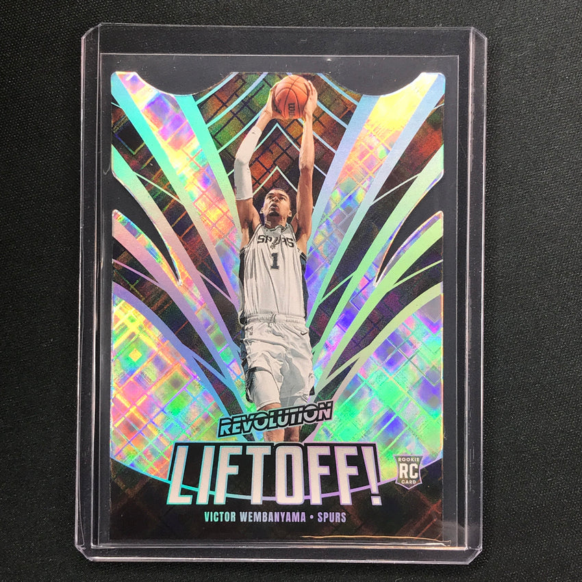 2023-24 Revolution VICTOR WEMBANYAMA Liftoff! Rookie Cosmic 72/99 #6