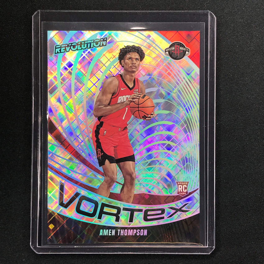 2023-24 Revolution Amen Thompson Vortex Rookie Cosmic 61/99 No 14