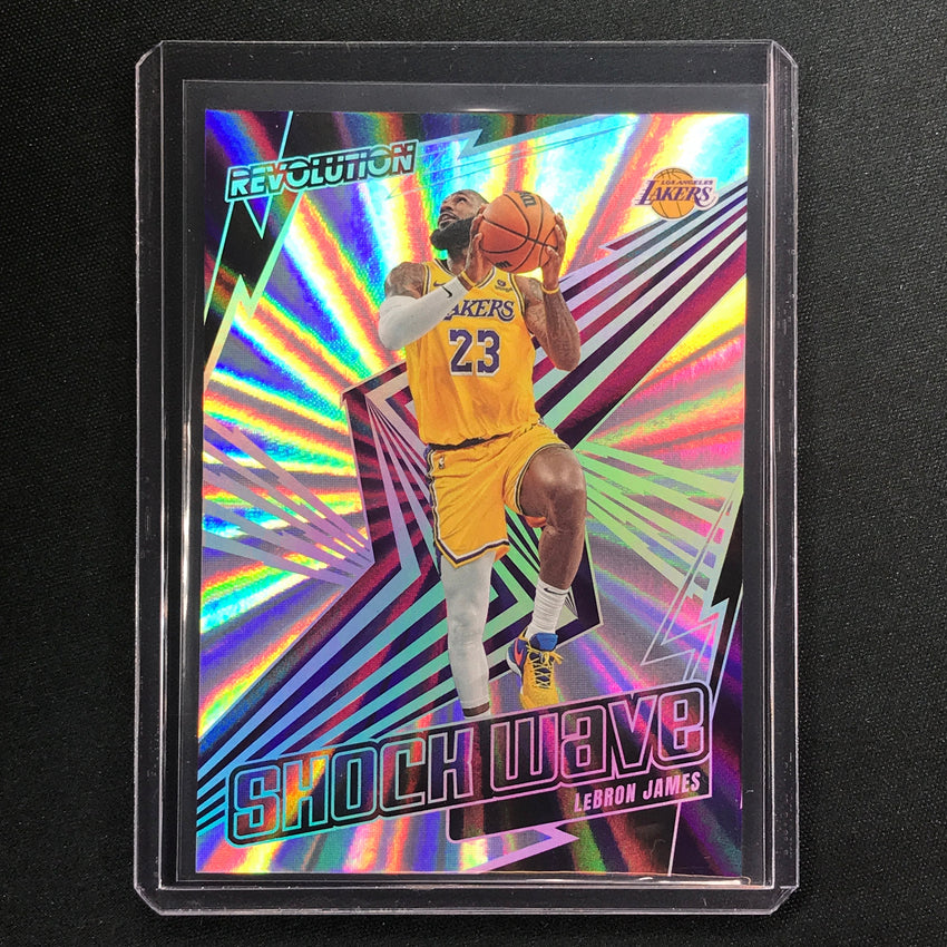 2023-24 Revolution Lebron James Shock Wave Sunburst 64/75 No 6
