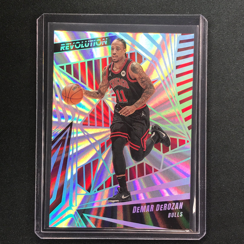2023-24 Revolution Demar Derozan Base Sunburst 21/75 No 26