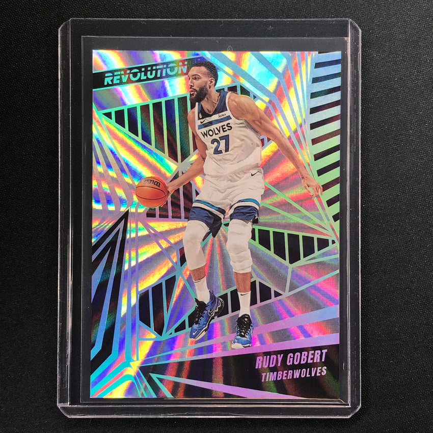 2023-24 Revolution Rudy Gobert Base Sunburst 34/75 #42