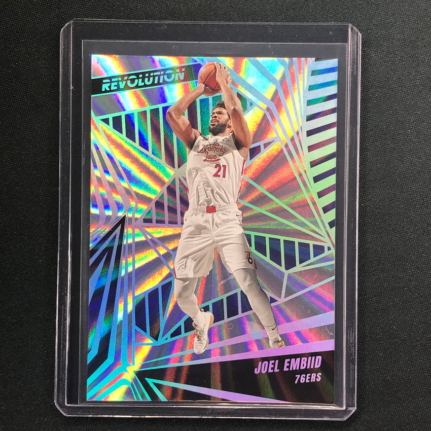 2023-24 Revolution Joel Embiid Base Sunburst 67/75 #95