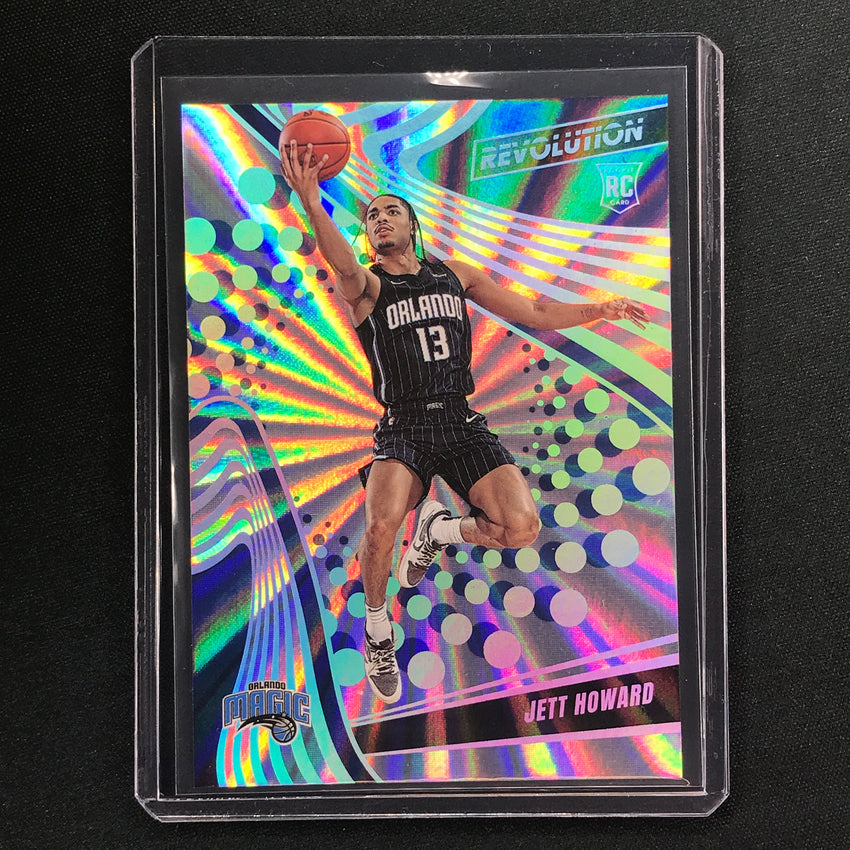 2023-24 Revolution Jett Howard Rookie Base Sunburst 7/75 #113