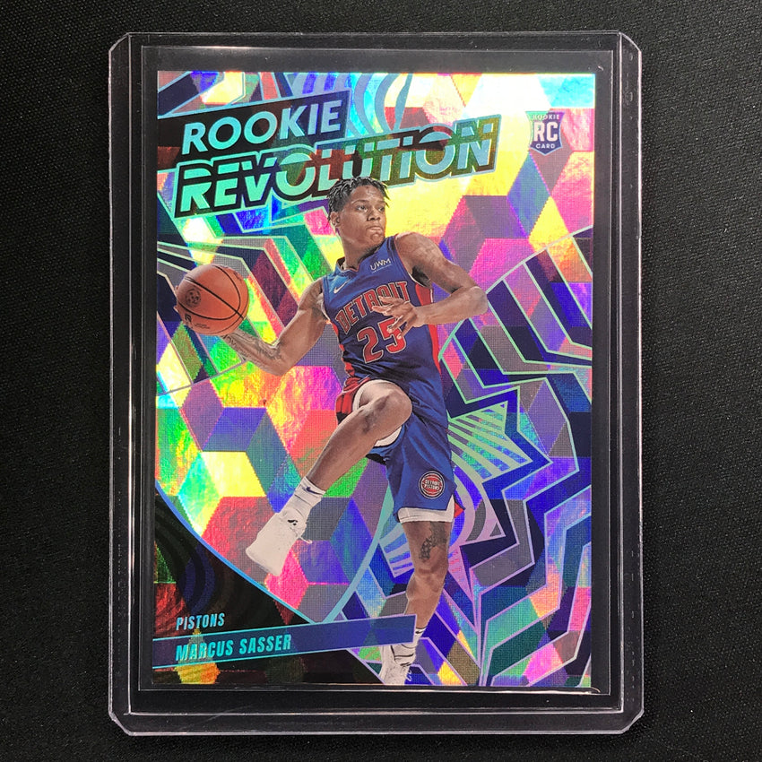 2023-24 Revolution Marcus Sasser Rookie Revolution Cubic 17/50 #7