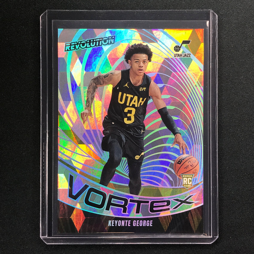 2023-24 Revolution Keyonte George Vortex Rookie Cubic 50/50 #20