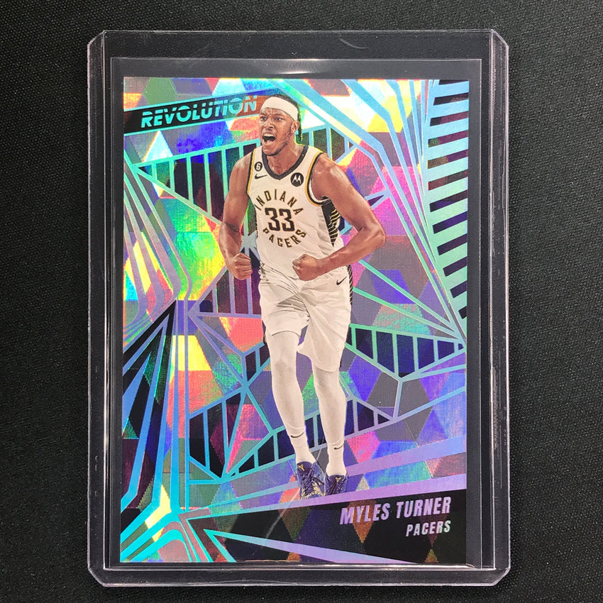 2023-24 Revolution Myles Turner Base Cubic 33/50 #91