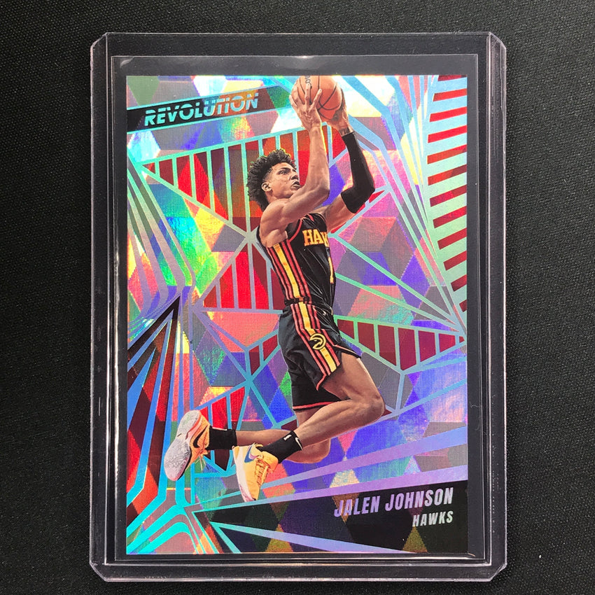 2023-24 Revolution Jalen Johnson Base Cubic 44/50 #92