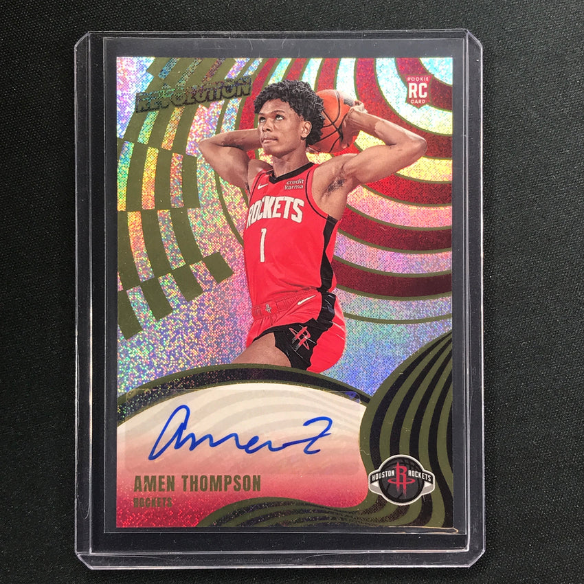 2023-24 Revolution Amen Thompson Rookie Auto Base #Atr