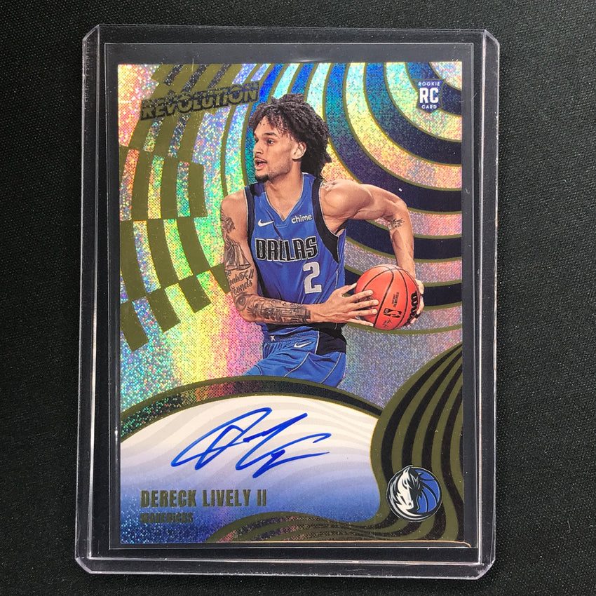 2023-24 Revolution Dereck Lively Ii Rookie Auto Base No Dlm