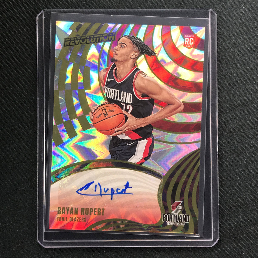 2023-24 Revolution Rayan Rupert Rookie Auto Fractal 61/100