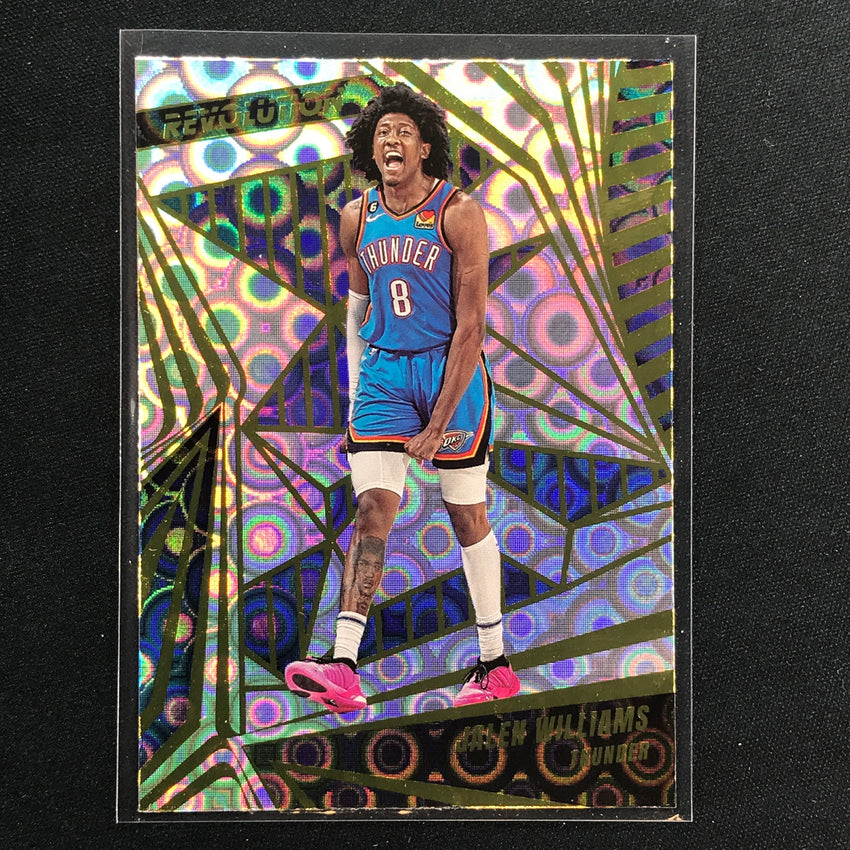 2023-24 Revolution Jalen Williams Base Groove #5