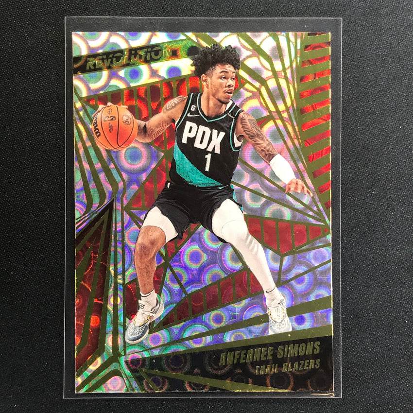 2023-24 Revolution Anfernee Simons Base Groove #71