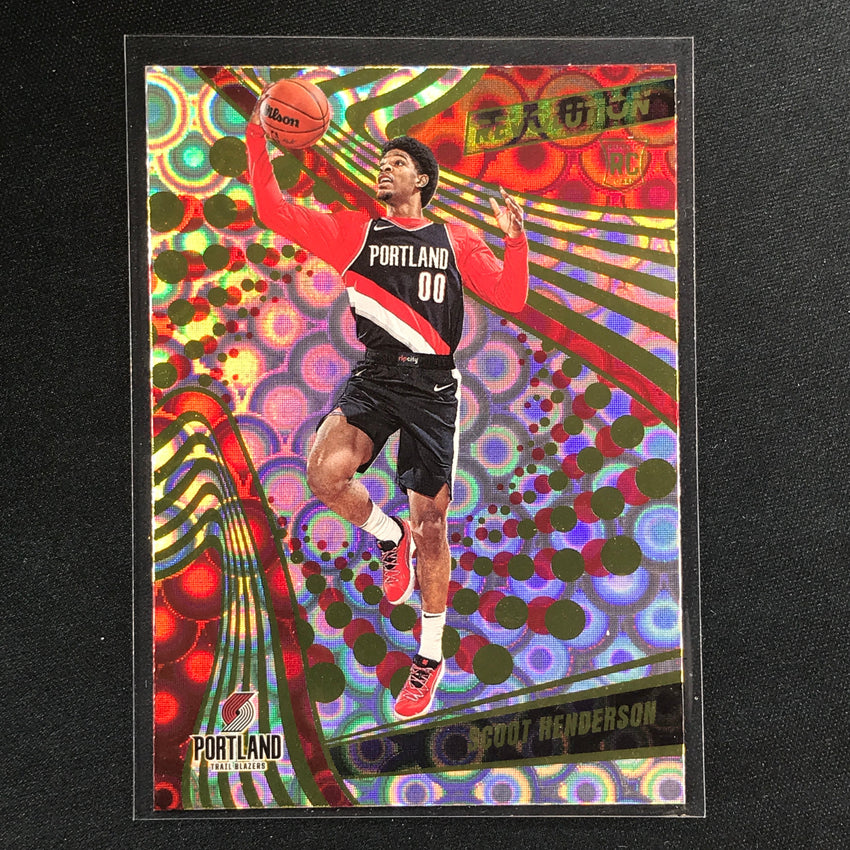 2023-24 Revolution Scoot Henderson Rookie Base Groove No 109