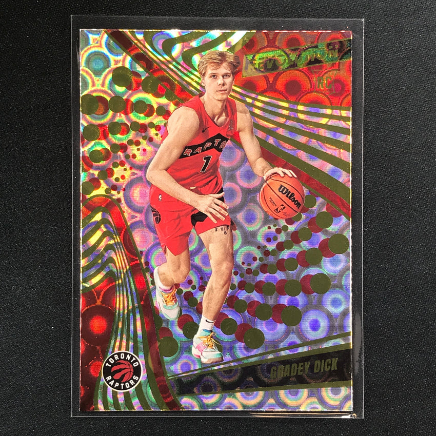 2023-24 Revolution Gradey Dick Rookie Base Groove #110
