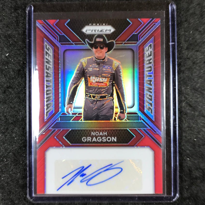2024 Prizm NASCAR Racing NOAH GRAGSON Sensational Signatures Auto Red 10/99