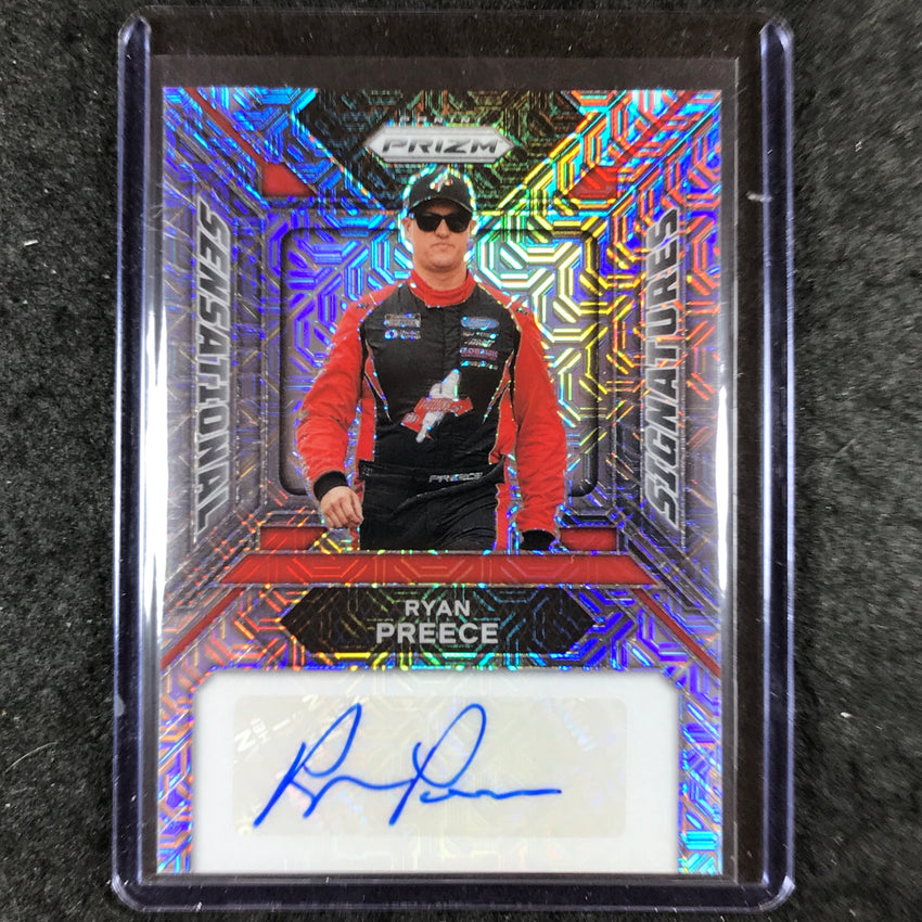 2024 Prizm NASCAR Racing RYAN PREECE Sensational Signatures Auto Mojo 11/25