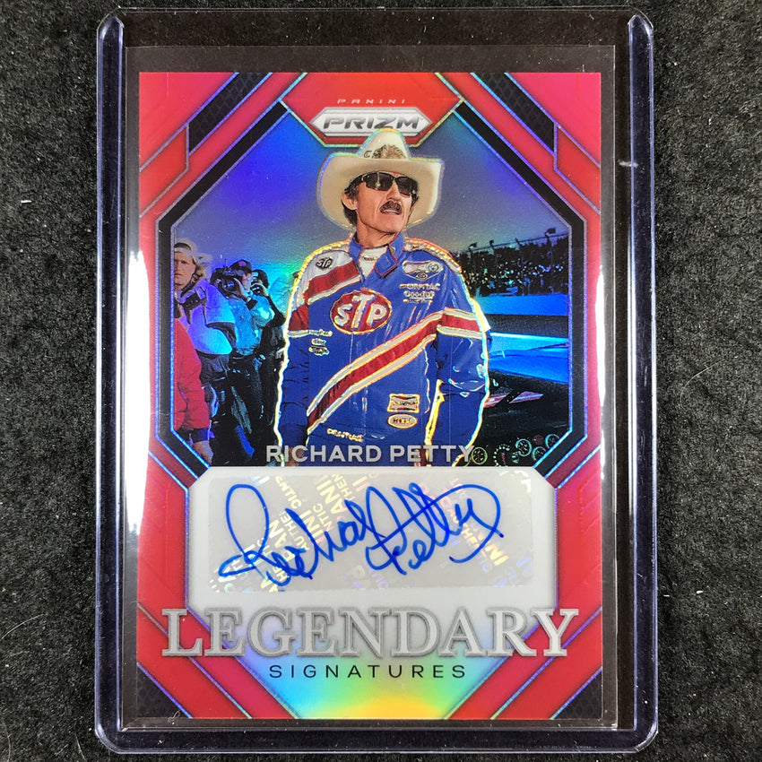2024 Prizm NASCAR Racing RICHARD PETTY Legendary Signatures Auto Red 10/49
