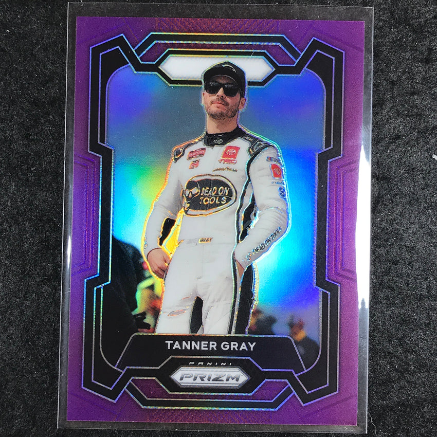 2024 Prizm NASCAR Racing TANNER GRAY Base Purple 65/99 #17