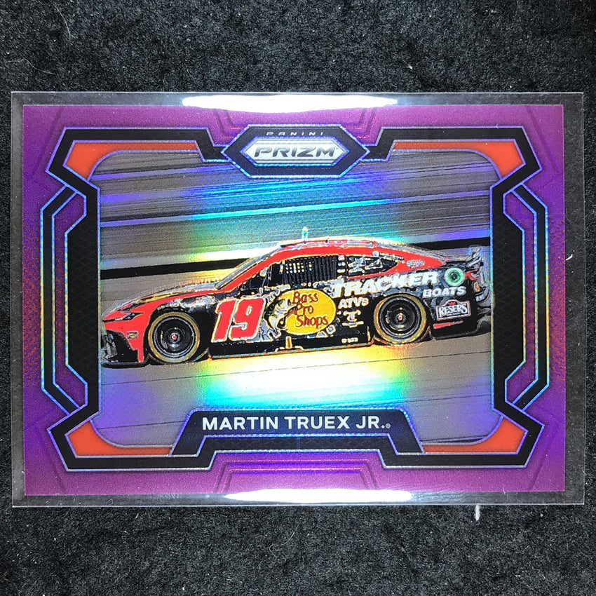 2024 Prizm NASCAR Racing MARTIN TRUEX JR. Rides Purple 36/99 #27
