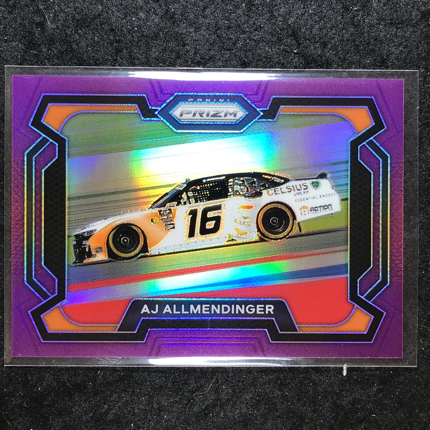 2024 Prizm NASCAR Racing AJ ALLMENDINGER Rides Purple 66/99 #64