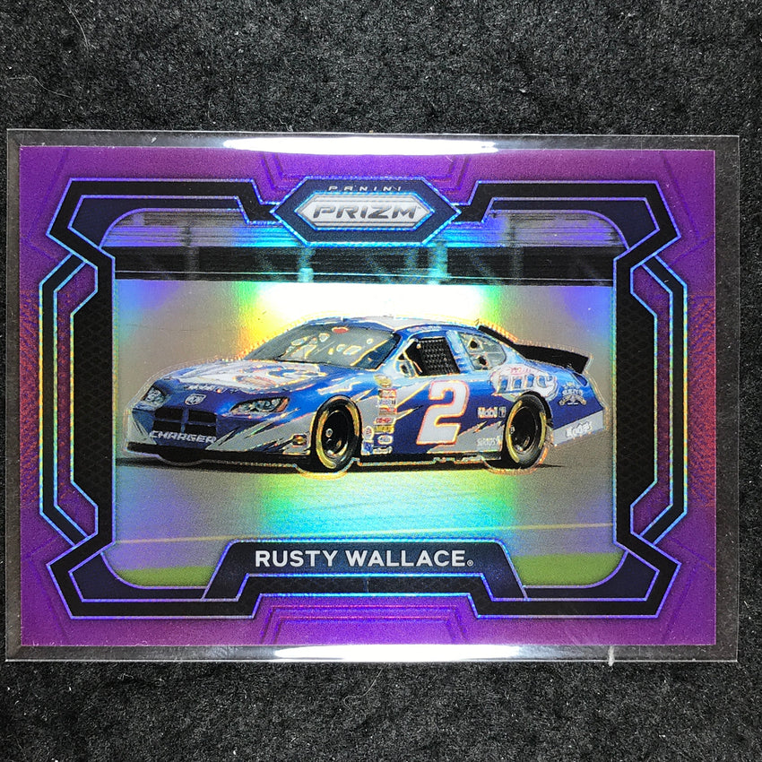 2024 Prizm NASCAR Racing RUSTY WALLACE Rides Purple 31/99 #67