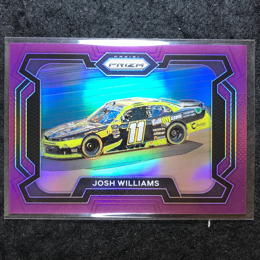2024 Prizm NASCAR Racing JOSH WILLIAMS Rides Purple 80/99 #82
