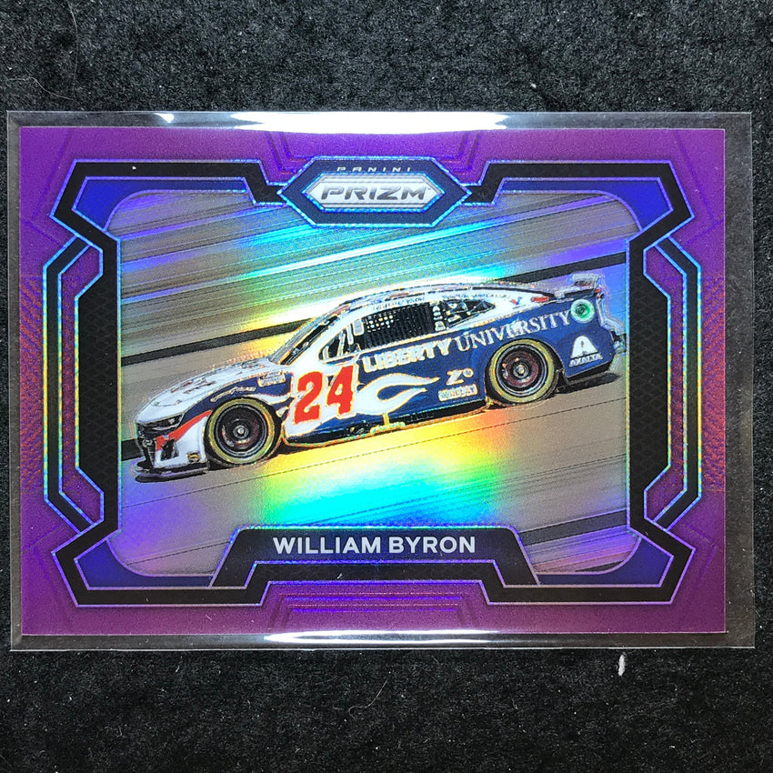 2024 Prizm NASCAR Racing WILLIAM BYRON Rides Purple 58/99 #94