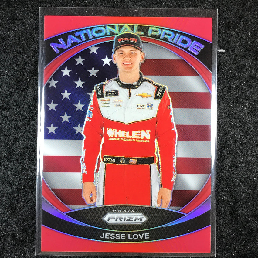2024 Prizm NASCAR Racing JESSE LOVE National Pride Red 23/99 #17
