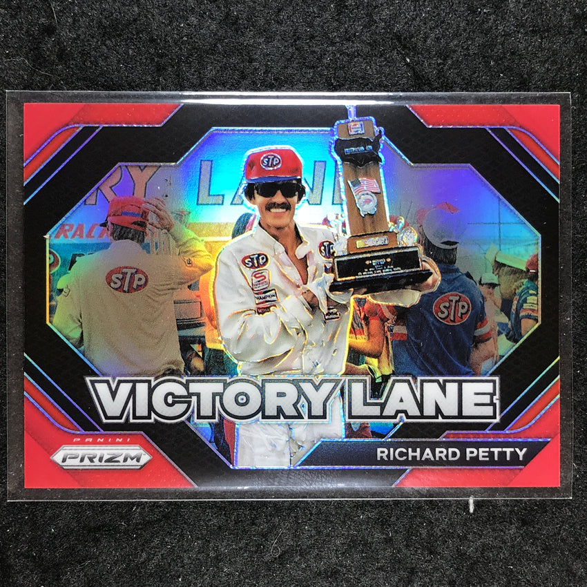 2024 Prizm NASCAR Racing RICHARD PETTY Victory Lane Red 9/99 #7