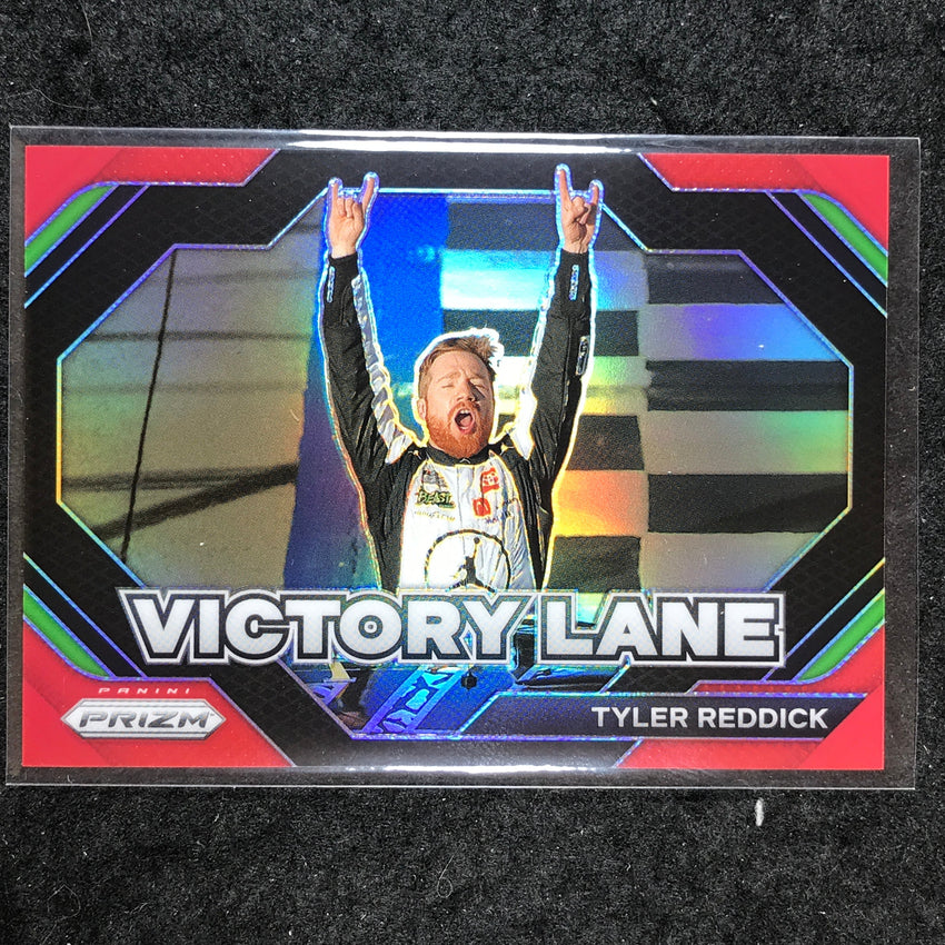 2024 Prizm NASCAR Racing TYLER REDDICK Victory Lane Red 62/99 #11