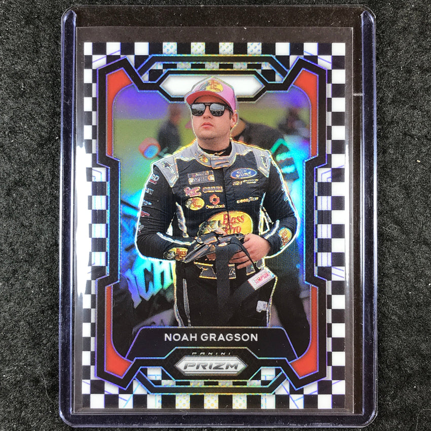 2024 Prizm NASCAR Racing NOAH GRAGSON Base Checkered Flag 20/75 #76
